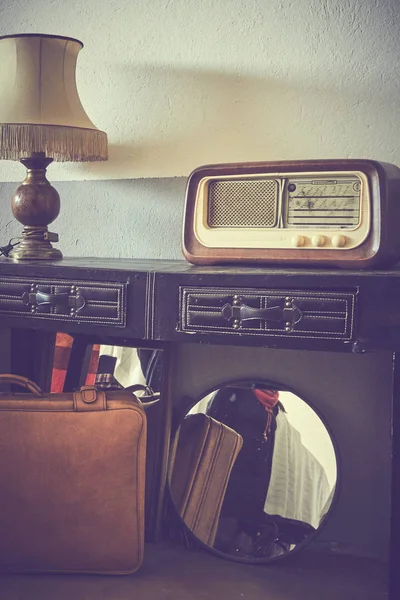 Vintage Radio in old home