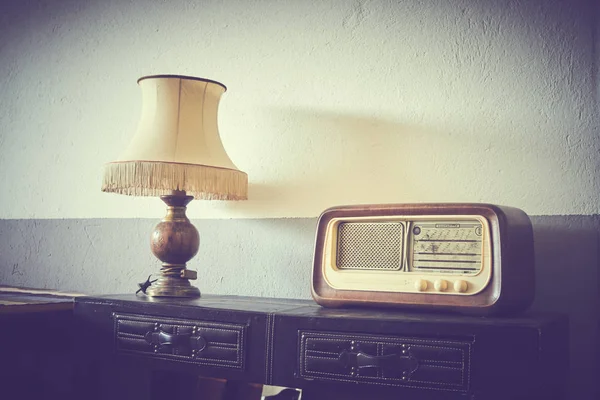 Vintage Radio in old home