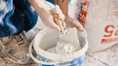 Site bina beton yapım çimento