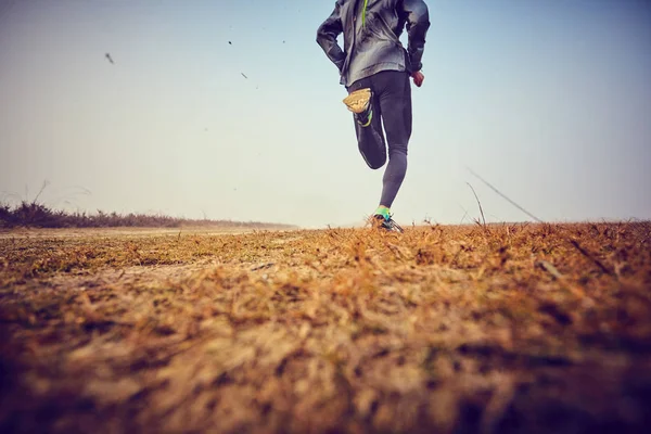 Zapatillas Correr Barro Aire Libre —  Fotos de Stock