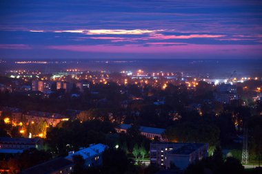 Gecenin ışıkları.