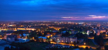 Gecenin ışıkları.