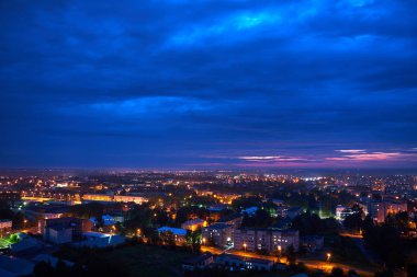 Gecenin ışıkları.