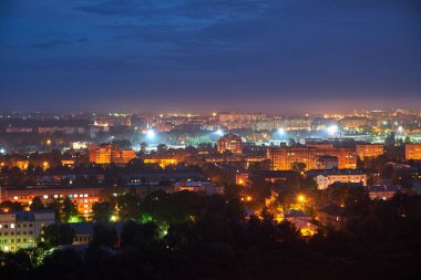 Gecenin ışıkları.