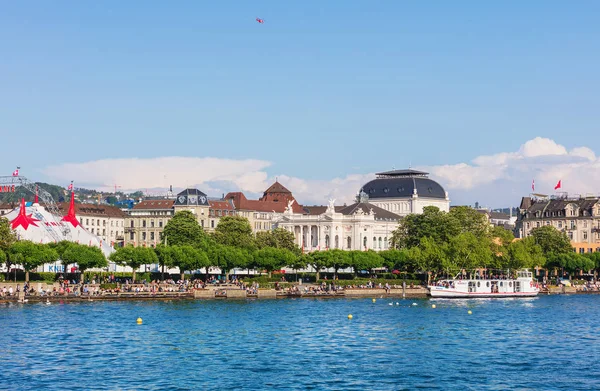 Zurich Switzerland May 2018 Embankment Lake Zurich City Zurich Venue — Stock Photo, Image