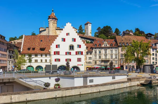 Città vecchia della città di Sciaffusa, Svizzera — Foto Stock