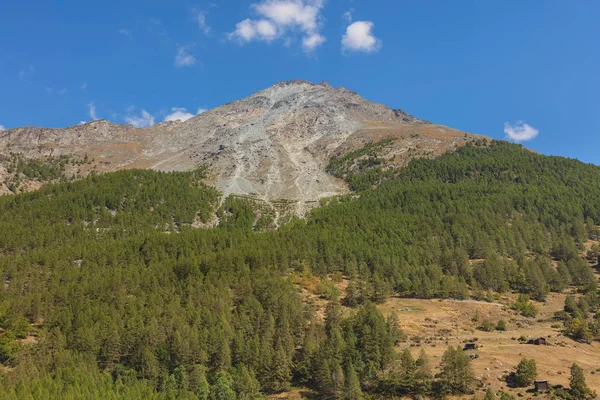 Wallis Swiss Canton Içinde Eylül Ortasında Görüntülemek — Stok fotoğraf