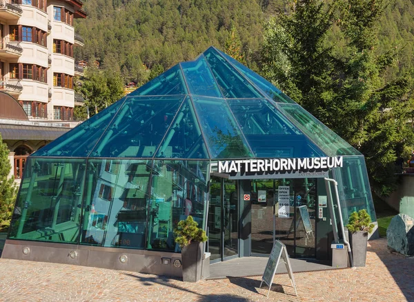 Zermatt Switzerland September 2018 Matterhorn Museum Matterhorn Museum Zermatt Cultural — Stock Photo, Image