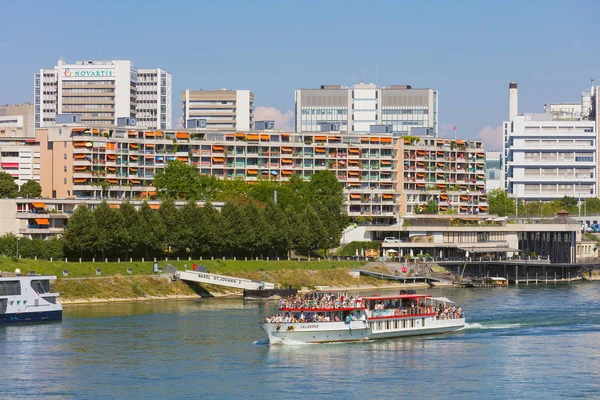 Skyline de Basilea — Foto de Stock