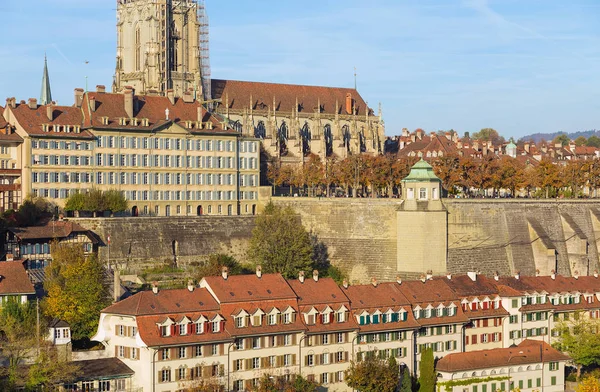 Edifici Nella Parte Storica Della Città Berna Autunno Città Berna — Foto Stock