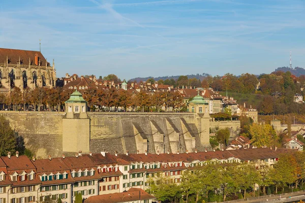 Edificios Parte Histórica Ciudad Berna Otoño Ciudad Berna Capital Suiza —  Fotos de Stock