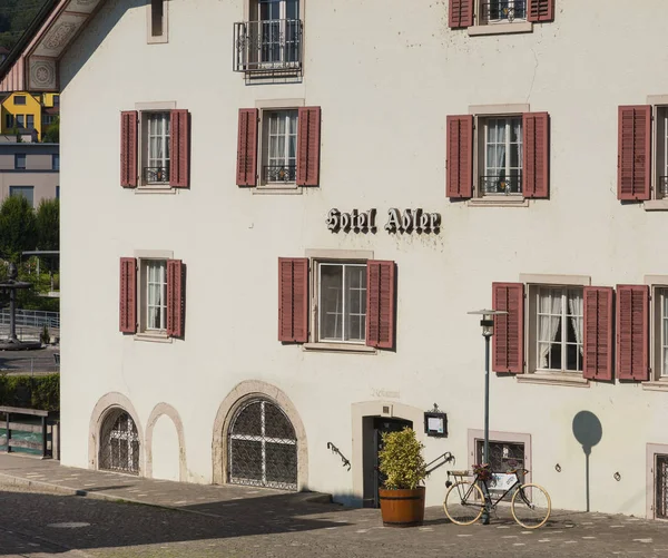 Bremgarten Svizzera Giugno 2018 Edifici Della Parte Storica Della Città — Foto Stock