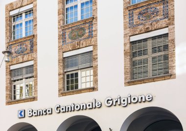 Graubundner Kantonalbank Merkez Cephesi parçası