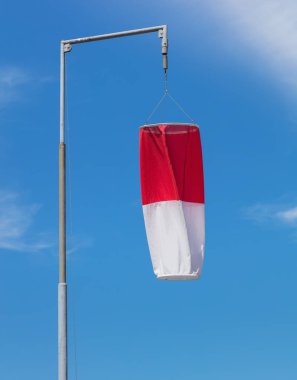 Bir havaalanında Windsock