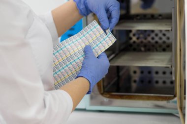  enstrümanın sterilizasyon süreci