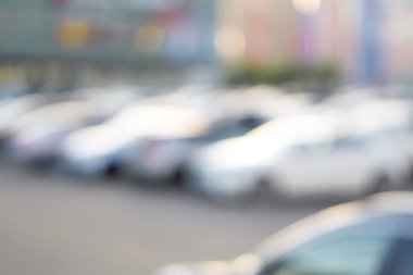 Bulanıklık soyut otopark