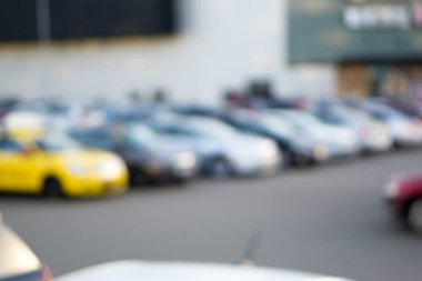 Bulanıklık soyut otopark