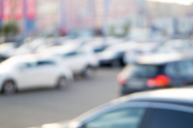 Park bulanıklık soyut