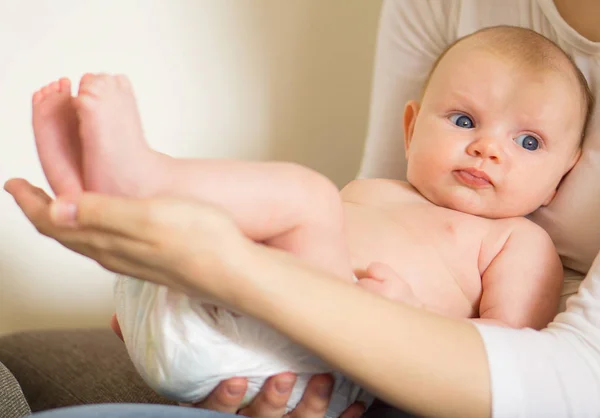 Baby Feet Close — Stock Photo, Image