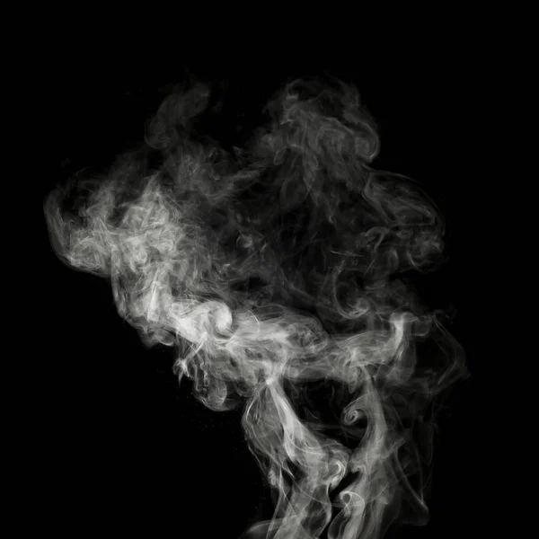 Smoke Black Background Square — Stock Photo, Image