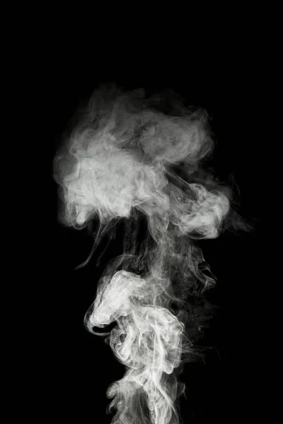 Smoke Black Background — Stock Photo, Image