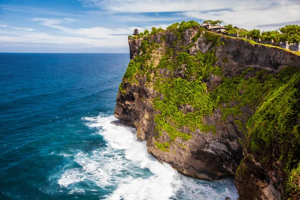 Endonezya Bali Tropikal Plaj Uluwatu Tatil Seyahat Turizm Sakin — Stok fotoğraf