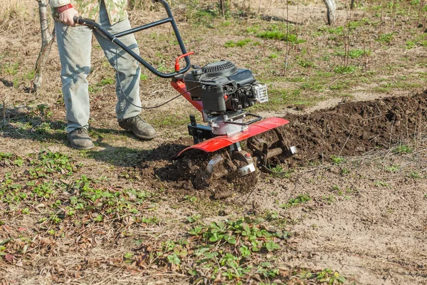 Bahçe toprak işleme toprağa pulluklar