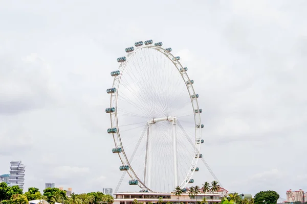 싱가포르, 2019년 1월 22일: 관람차가 있습니다. — 스톡 사진