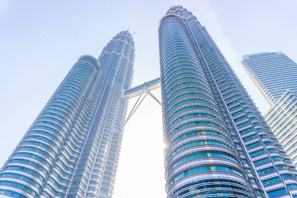 KUALA LUMPUR, MALAYSIA - 23 GENNAIO 2019: torri gemelle Petronas — Foto Stock