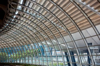 Singapur - 23 Ocak 2019 : Vitray alışveriş merkezi 