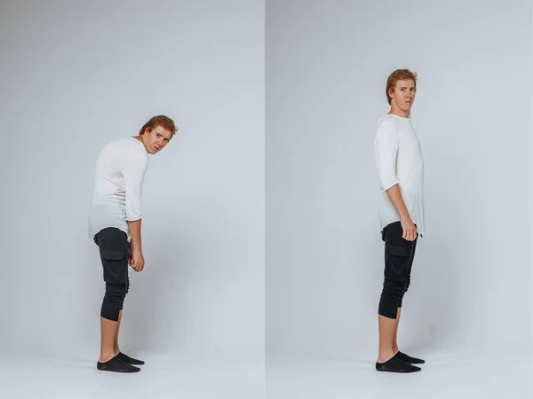 skolyoz dan sonra adam. Kolaj