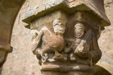 Soria içinde San Juan de Duero manastır manastır. İspanya