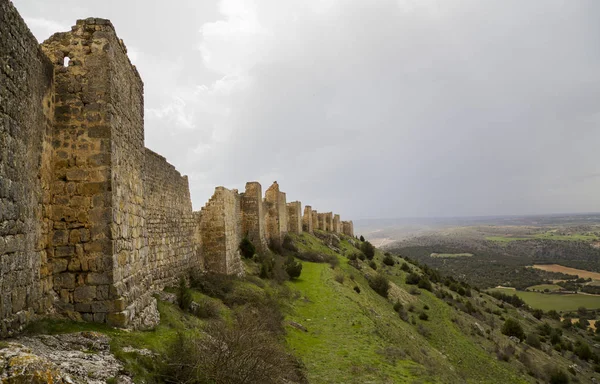 Ερειπωμένο Κάστρο Στο Gormaz Σορία Ισπανία — Φωτογραφία Αρχείου