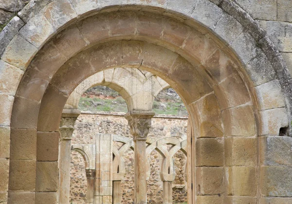 Cloître Monastère San Juan Duero Soria Espagne — Photo