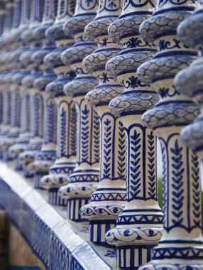 Royal Alcazarseville Andalusia, İspanya. Nisan 2018