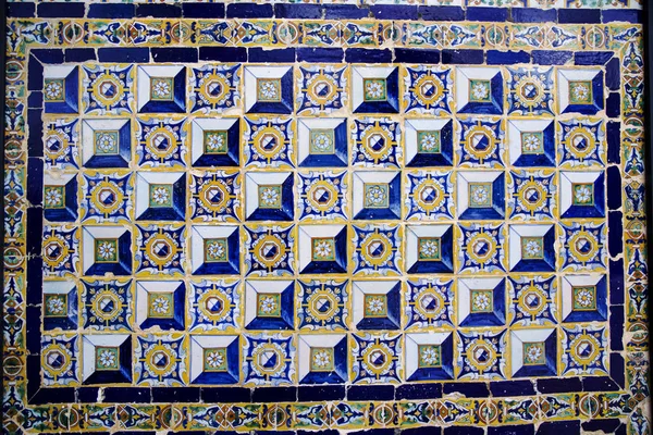 Interior Decoration Alcazar Seville Spain — Stock Photo, Image