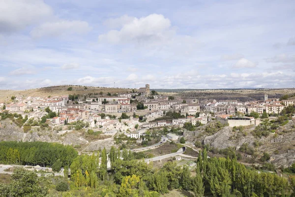 Sepulveda Miasto Gmina Hiszpanii Prowincji Segovia — Zdjęcie stockowe