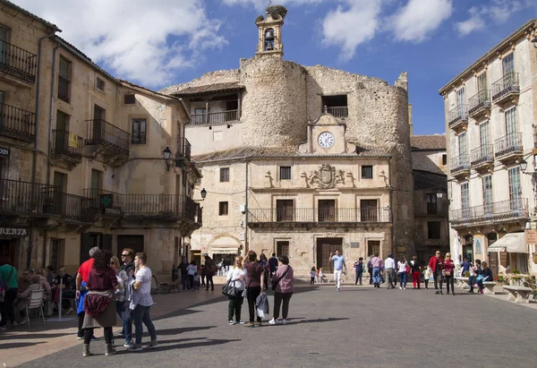 Sepulveda España Octubre 2018 Calles Edificios Localidad Sepulveda Provincia Segovia — Foto de Stock