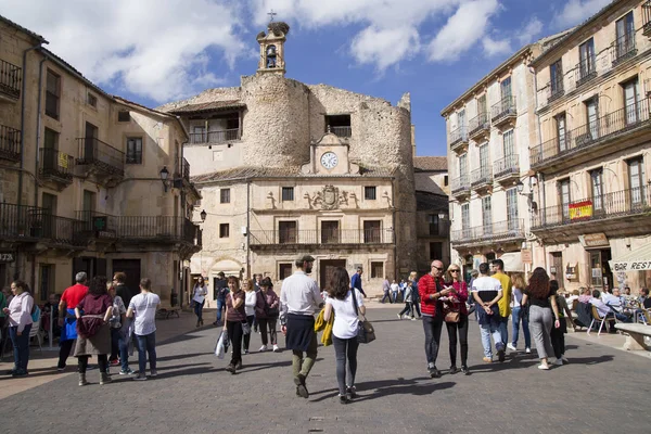 Sepulveda España Octubre 2018 Calles Edificios Localidad Sepulveda Provincia Segovia — Foto de Stock