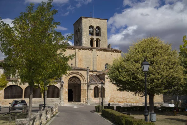 Santa Maria Pena Church Town Sepulveda Segovia Spain — 图库照片