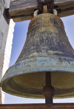 Noto, Italia - 24 de julio de 2018: Bels de la Iglesia de San Carlo Al Corso Noto, Sicilya, İtalya