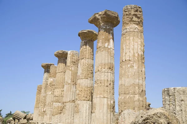 Vallei Van Tempels Valle Dei Templi Tempel Van Concordia Een — Stockfoto