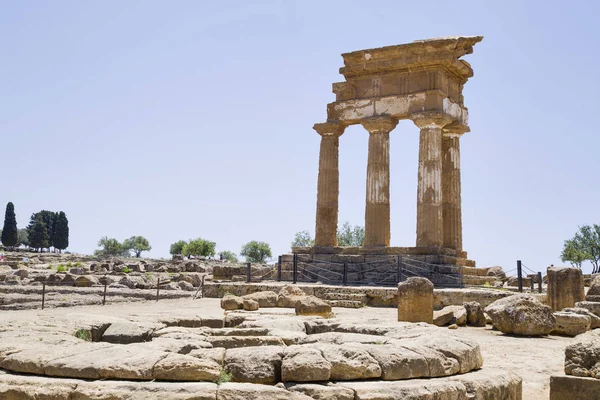 Vallei Van Tempels Valle Dei Templi Tempel Van Concordia Een — Stockfoto