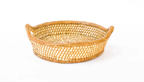 Wicker Baskets Typical Castilian Crafts White Background Castilla Leon Spain — Stock Photo, Image