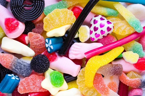 Background Sweets Various Colors Flavors — Stock Photo, Image