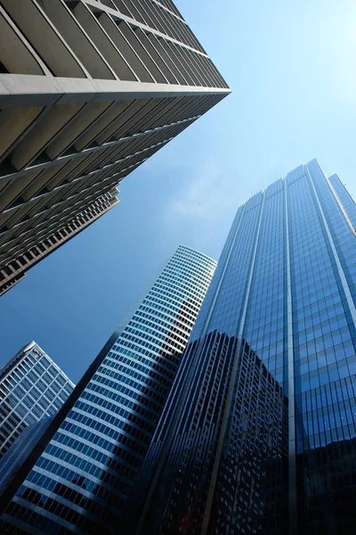 Modern binalar downtown Chicago