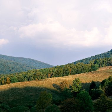 Bieszczady manzara alır Polonya