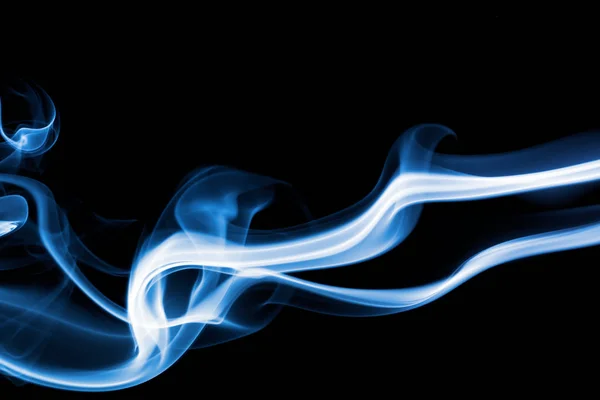 Abstrakter Rauch Auf Weißem Hintergrund — Stockfoto
