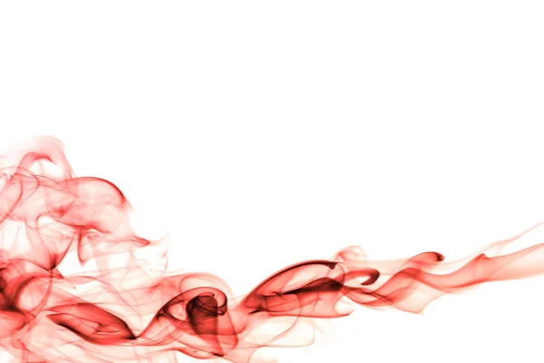 Fumaça Abstrata Fundo Branco — Fotografia de Stock