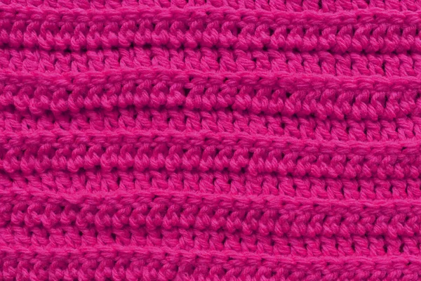 Een Naadloze Roze Gehaakte Textuur — Stockfoto